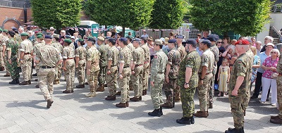 Gloucester Soldiers, Gloucester Quays, 29th June 2019