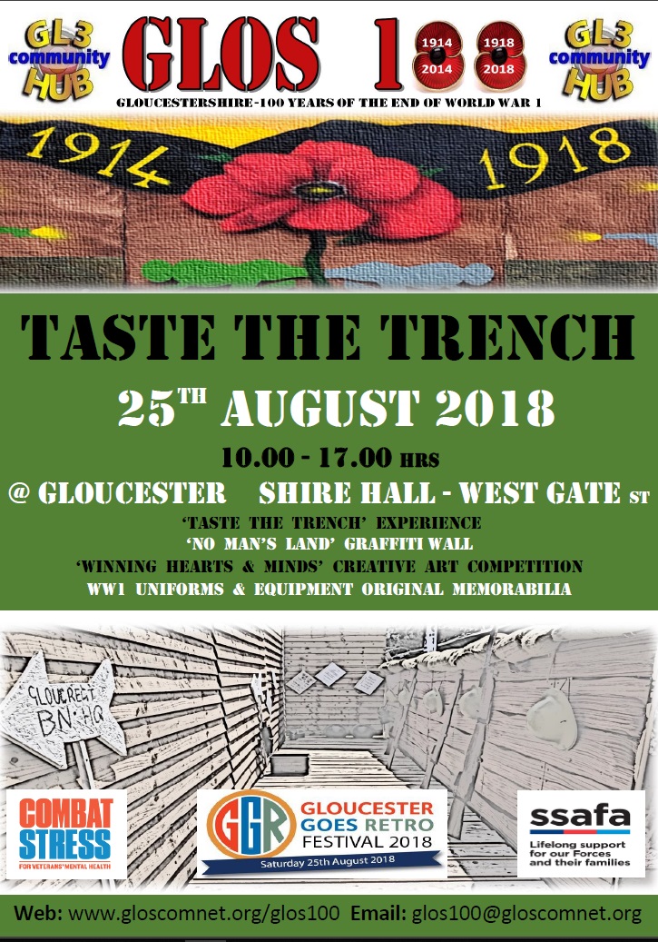 Event Flyer for the Taste the Trench Event