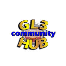 GL3 Community Hub Logo linking to website