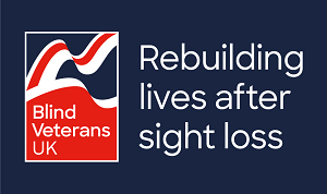 Charity Blind Veterans UK Logo